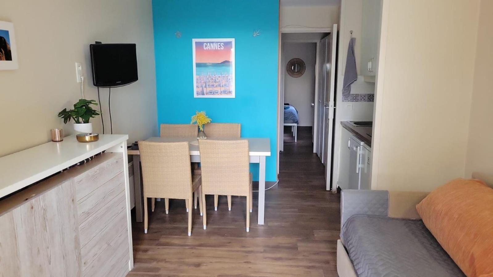 Superbe Appartement Cannes Avec Piscine 1 Chambre Extérieur photo